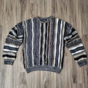 Vintage Roundtree & Yorke Coogi-Inspired sweater